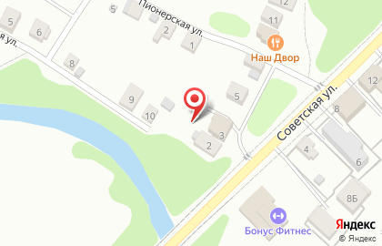 Производственная компания Антер на Советской улице на карте