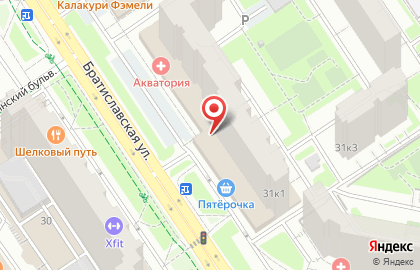 Студия маникюра в Москве на карте