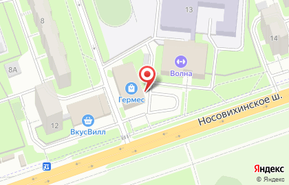 Заря на Носовихинском шоссе на карте