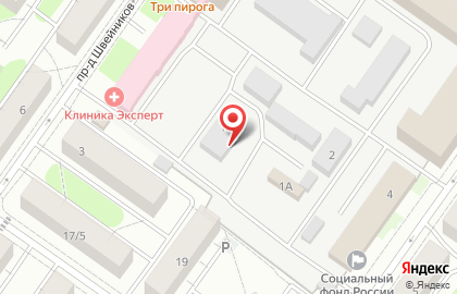 Монтажная компания Тверская Роза Ветров в Твери на карте