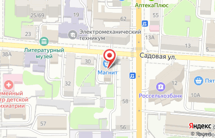 Компания ТЕРМОГАЗ на Садовой улице на карте