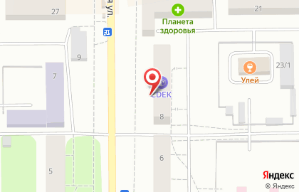 Парикмахерская Стриж на Алюминиевой улице на карте