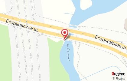 Билайн на Егорьевском шоссе на карте