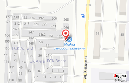 Мойка самообслуживания в Казани на карте
