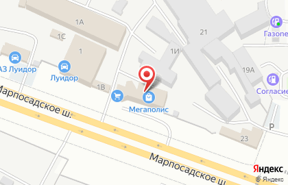 Престиж-Трейд на Марпосадском шоссе на карте