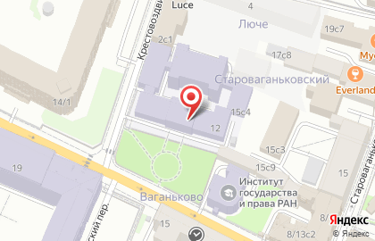 Московская средняя специальная музыкальная школа (колледж) им. Гнесиных на карте