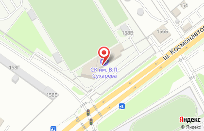 Гостиница Олимп в Индустриальном районе на карте