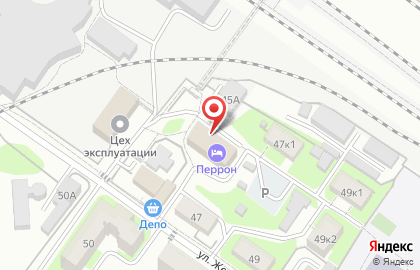 Оптово-производственная компания Омега на улице Железнодорожников на карте