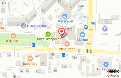 Магазин рыболовных принадлежностей в Астрахани на карте