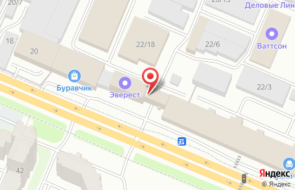 Магазин металлической мебели и сейфов МЕТАЛЛ МЕБЕЛЬ на улице Бурова на карте