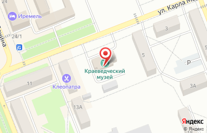 Детский оздоровительно-образовательный центр туризма, краеведения и экскурсий в Уфе на карте