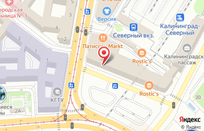 Автошкола Клаксон Плюс в Центральном районе на карте