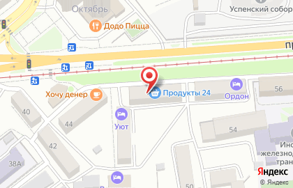 Продуктовый магазин в Улан-Удэ на карте