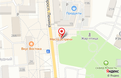 Офис продаж Билайн на проспекте Ленина на карте