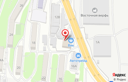 Фирменный магазин Торговый дом ВИК в Первомайском районе на карте