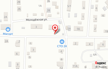 Продуктовый магазин в Ростове-на-Дону на карте
