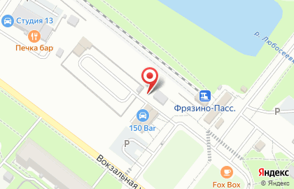 Автостоянка в Москве на карте