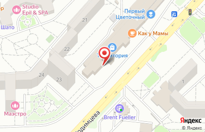 Магазин хозтоваров в Дзержинском районе на карте