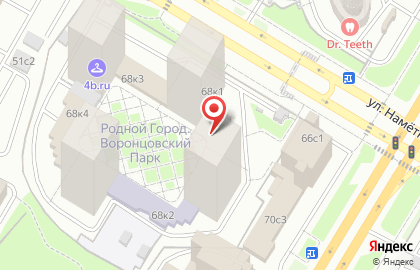 Компания Оконный Континент на Профсоюзной улице на карте