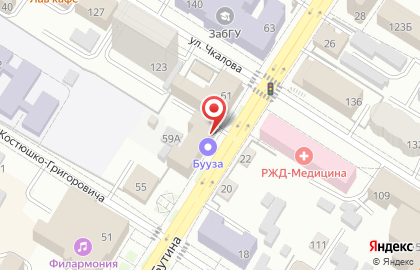 Ювелирный салон Золото партии на улице Бутина на карте