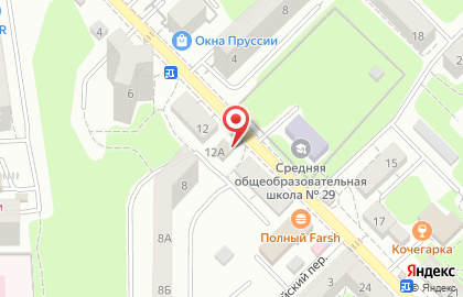 Продуктовый магазин Байкал в Московском районе на карте