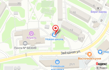 Книжный магазин Новая школа на карте
