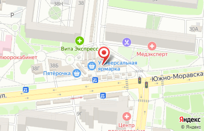 Ломбард Аврора в Воронеже на карте