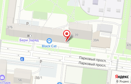Магазин сантехники и вентиляции и вентиляции на Парковом проспекте на карте