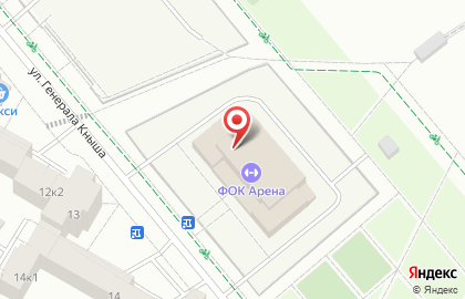 АРЕНА в Гатчине на карте