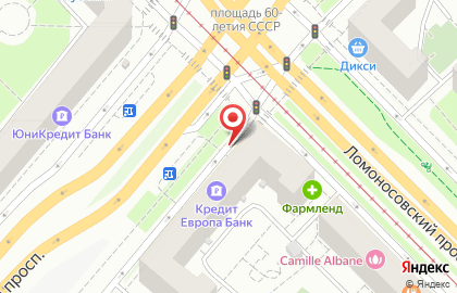 Сервисный центр "XEROX" Ленинский прспект на карте