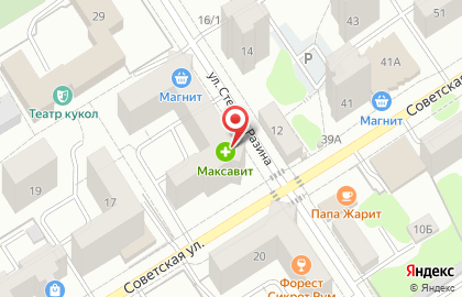 Зоомагазин Леопольд в Железнодорожном районе на карте
