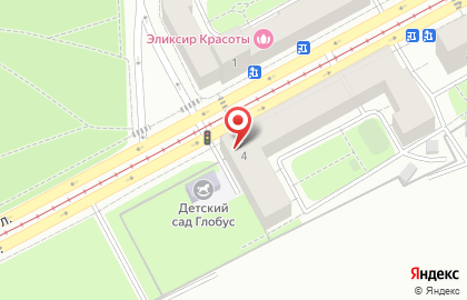 Международная школа Глобус на карте