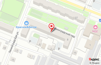 Магазин Красное & Белое в Тюмени на карте