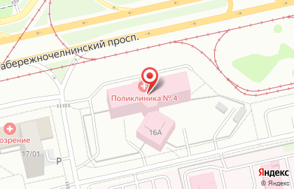 Наркологическая клиника Ориентир на Набережночелнинском проспекте на карте