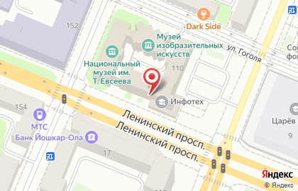Служба заказа автобусов АвтоПлюс на Вознесенской улице на карте