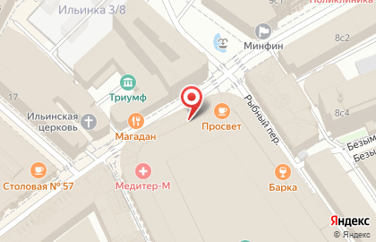 Магазин парфюмерии и косметики Новая заря в Москве на карте