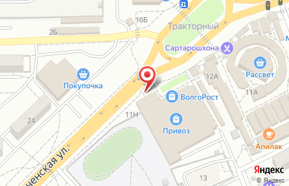 Офис продаж Билайн в Тракторозаводском районе на карте
