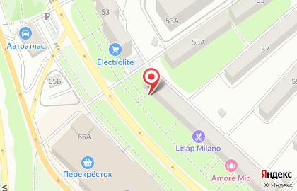 Парикмахерская в Воронеже на карте
