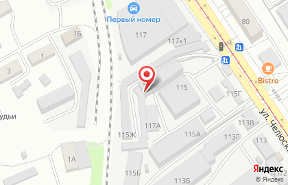 Агат в Барнауле на карте