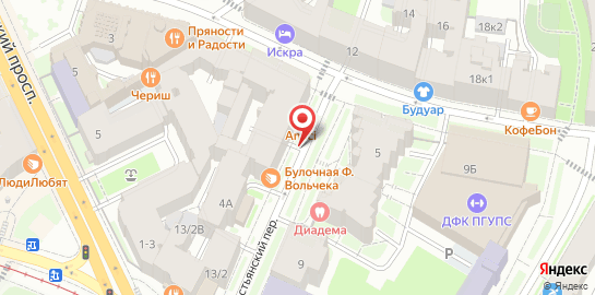 Медицинский центр Долголетие на Горьковской на карте