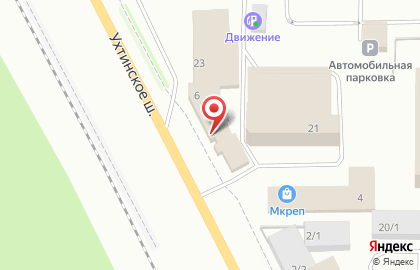 Аккумуляторный центр АвтоТок в Сыктывкаре на карте