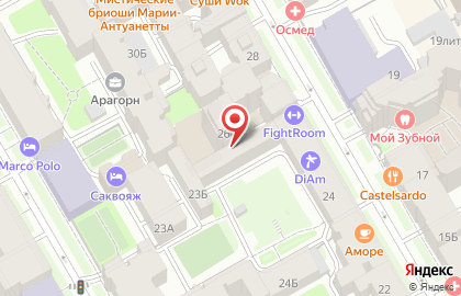 Центр по снабжению салонов красоты Леди-И на карте