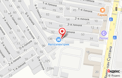 Мастерская на проспекте Амет-Хана Султана на карте