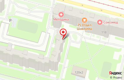 Ателье в Санкт-Петербурге на карте
