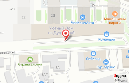 Производственная компания Грааль на Дудинской улице на карте