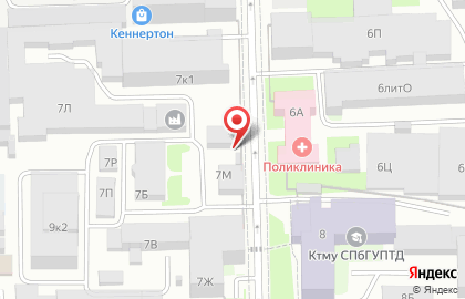 Магазин Пам Лимитед на метро Московские Ворота на карте