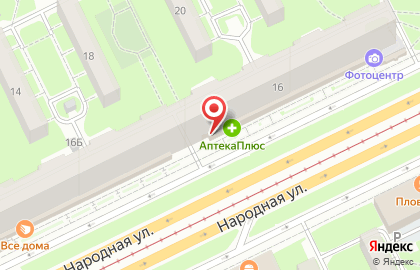Супермаркет Пятёрочка в Санкт-Петербурге на карте