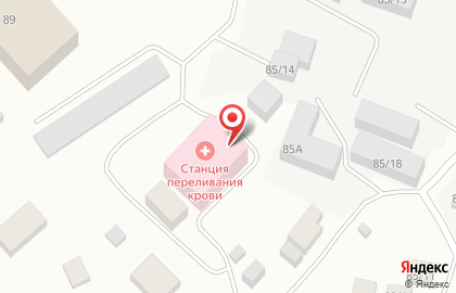Станция переливания крови на улице Петра Алексеева на карте