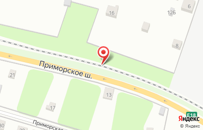 Северо-западный Банк Сбербанка России на Приморском шоссе на карте