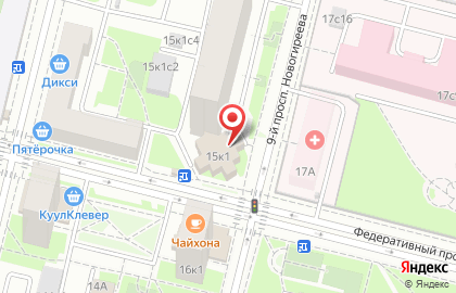 Киоск по продаже печатной продукции, район Перово на Федеративном проспекте на карте